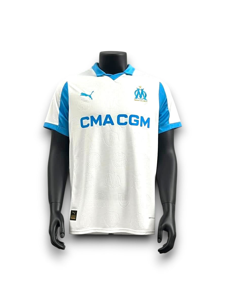 Camisola Marseille Branca Principal 25/26