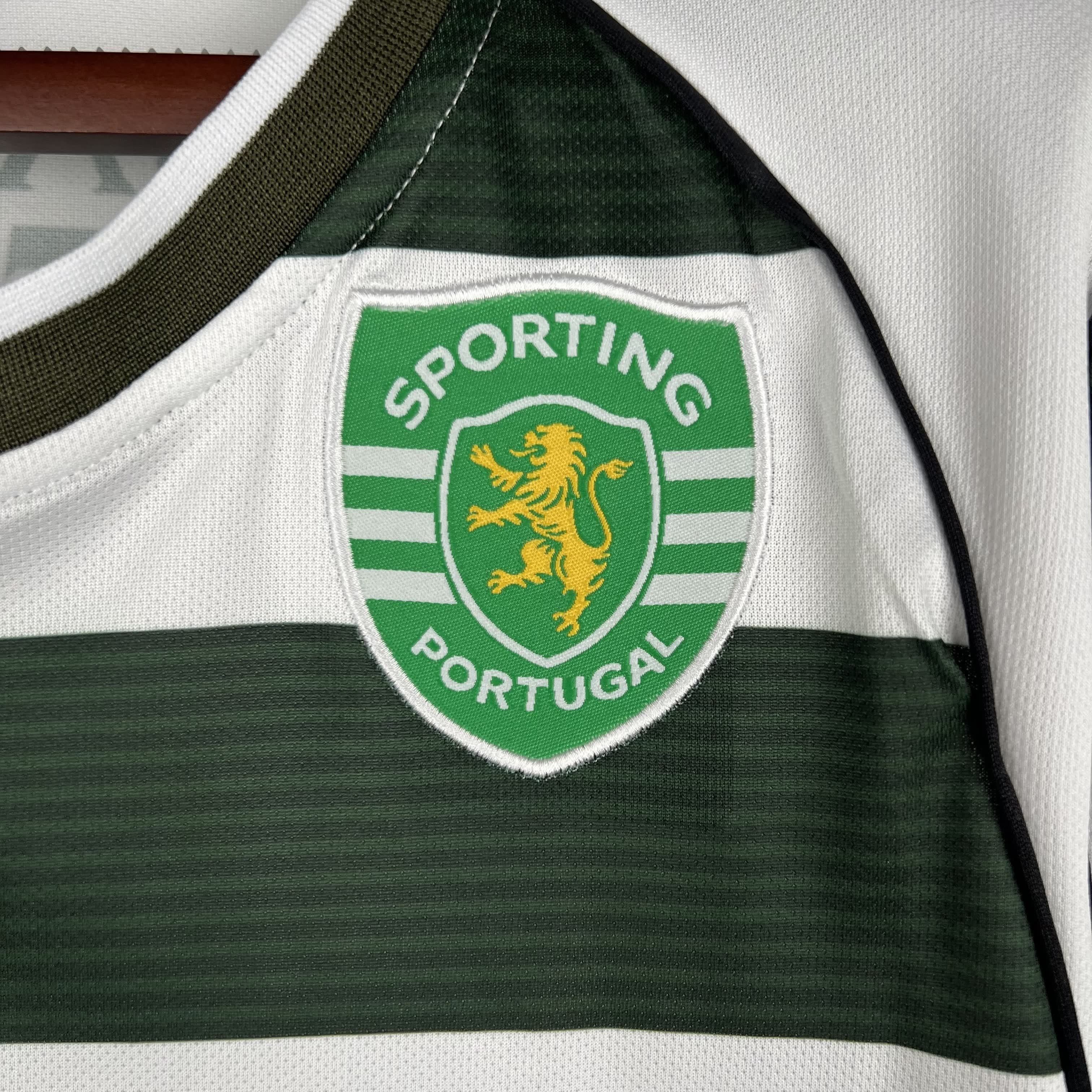 Camisola Retro Manga Comprida Sporting 01/03