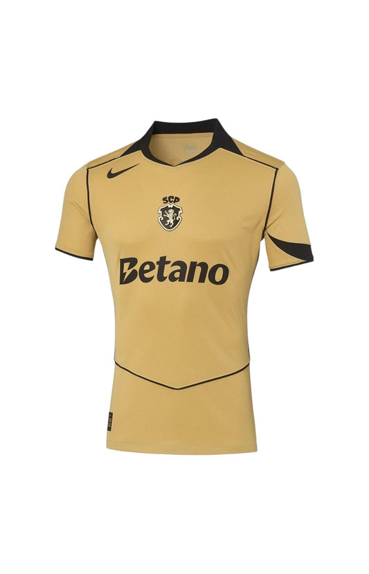 Camisola S C P alternativa TOTAL 90 dourada 2026/27