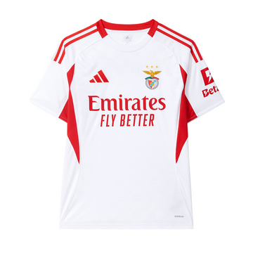 Camisola Alternativa Branca Benfica 2025/26