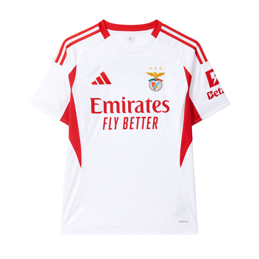 Camisola Alternativa Branca Benfica 2025/26