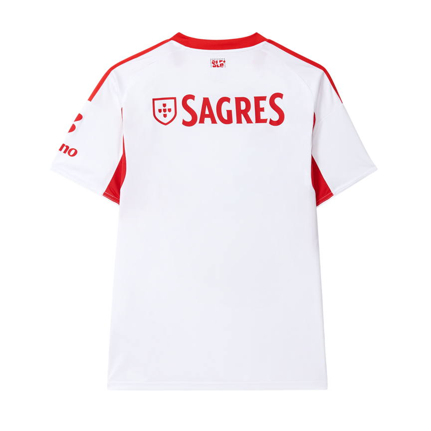 Camisola Alternativa Branca Benfica 2025/26