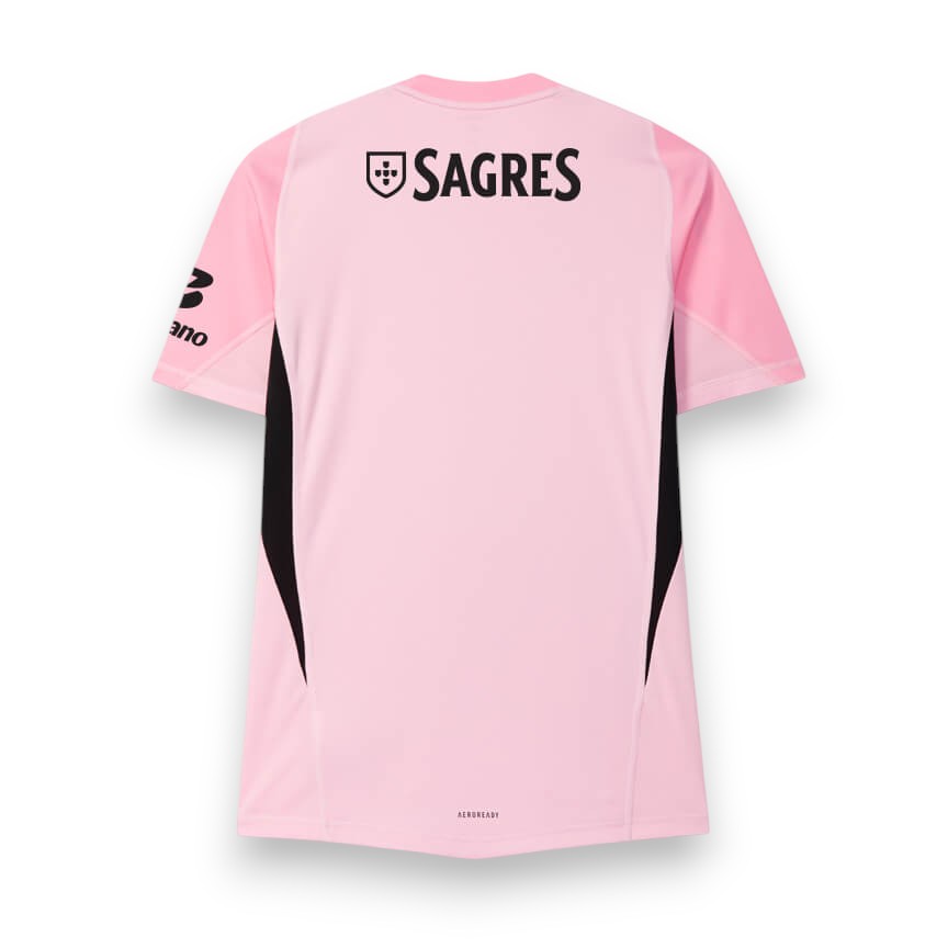 Camisola Benfica Guarda-Redes Rosa 25/26