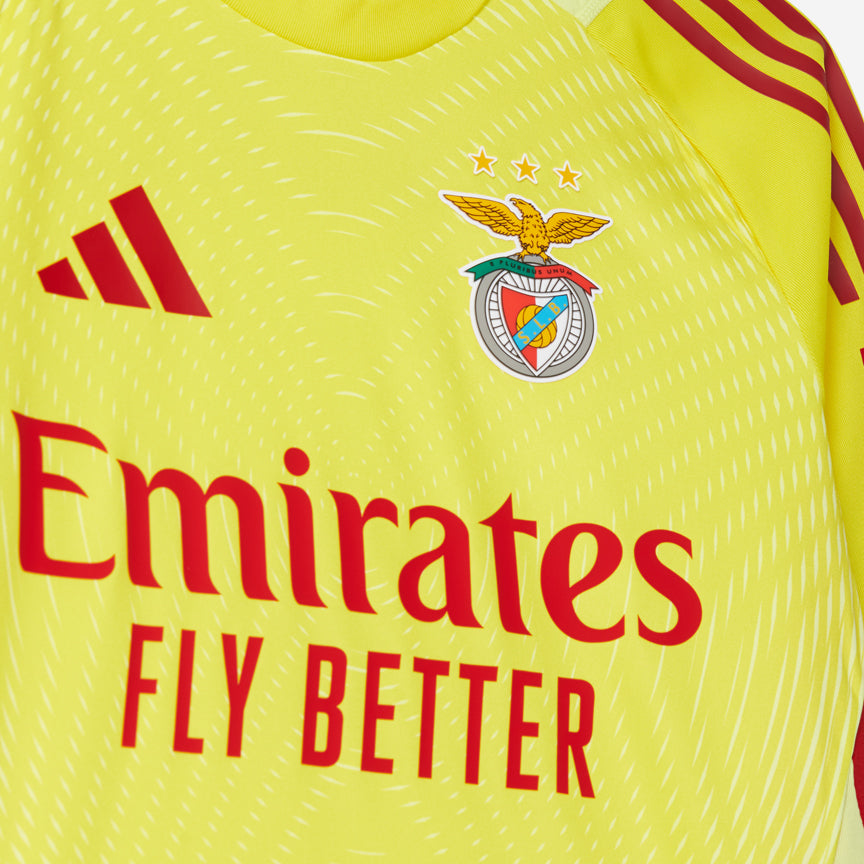 Camisola Benfica Guarda-Redes Amarela 25/26