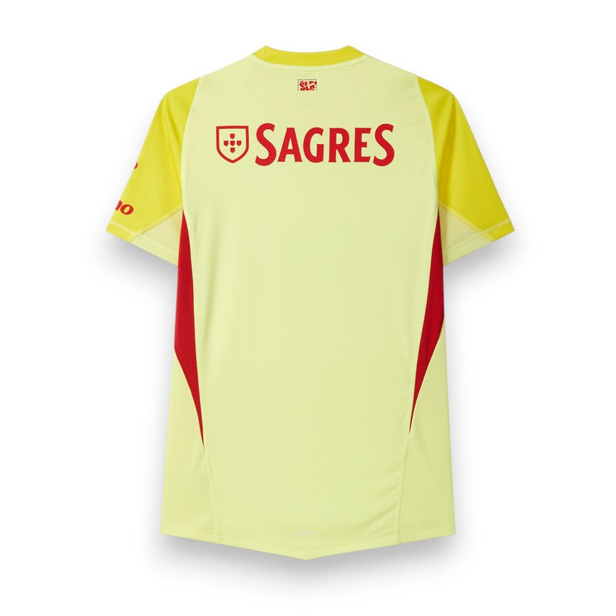 Camisola Benfica Guarda-Redes Amarela 25/26
