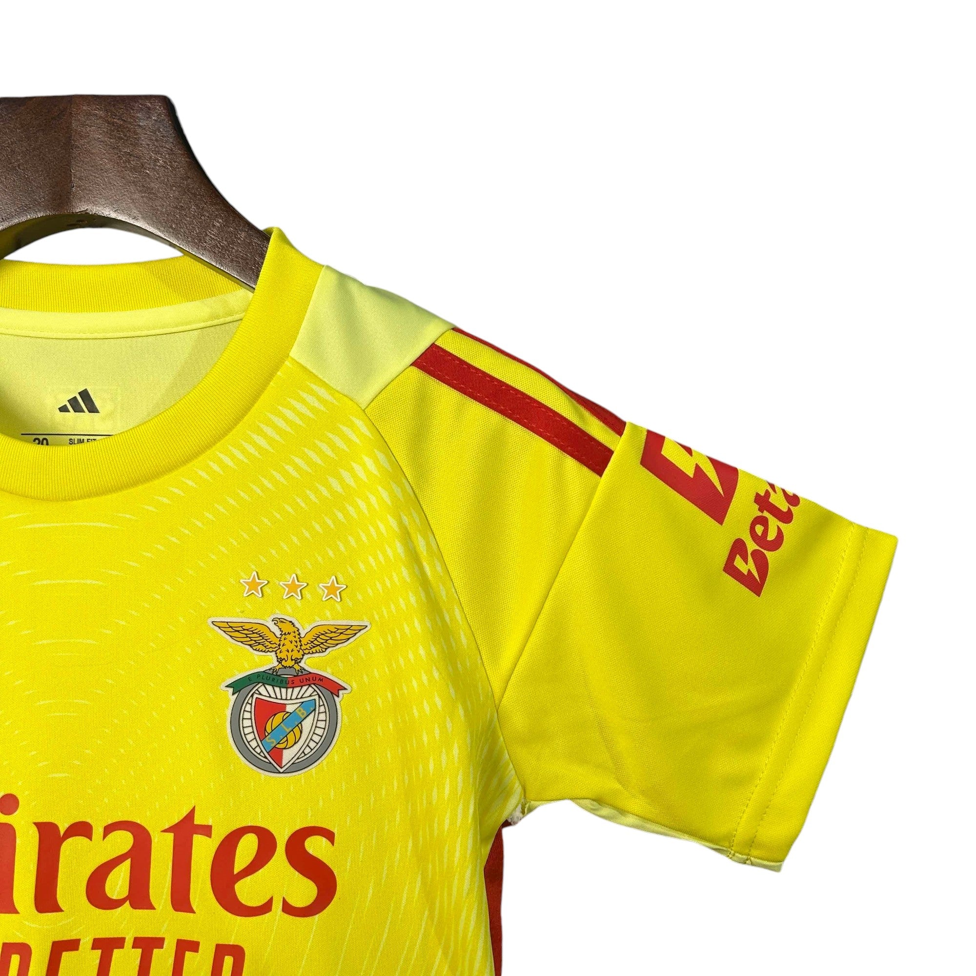 Conjunto Infantil Benfica Guarda Redes Amarelo - 2025/26