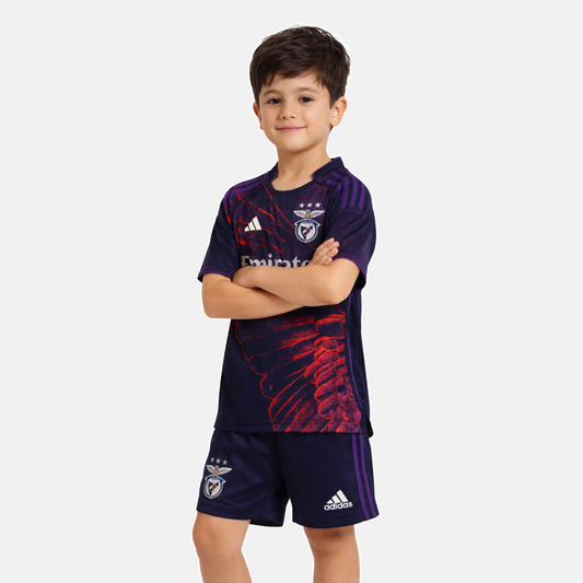 Conjunto Infantil 4º Equipamento Águia Vhils - 2026/27