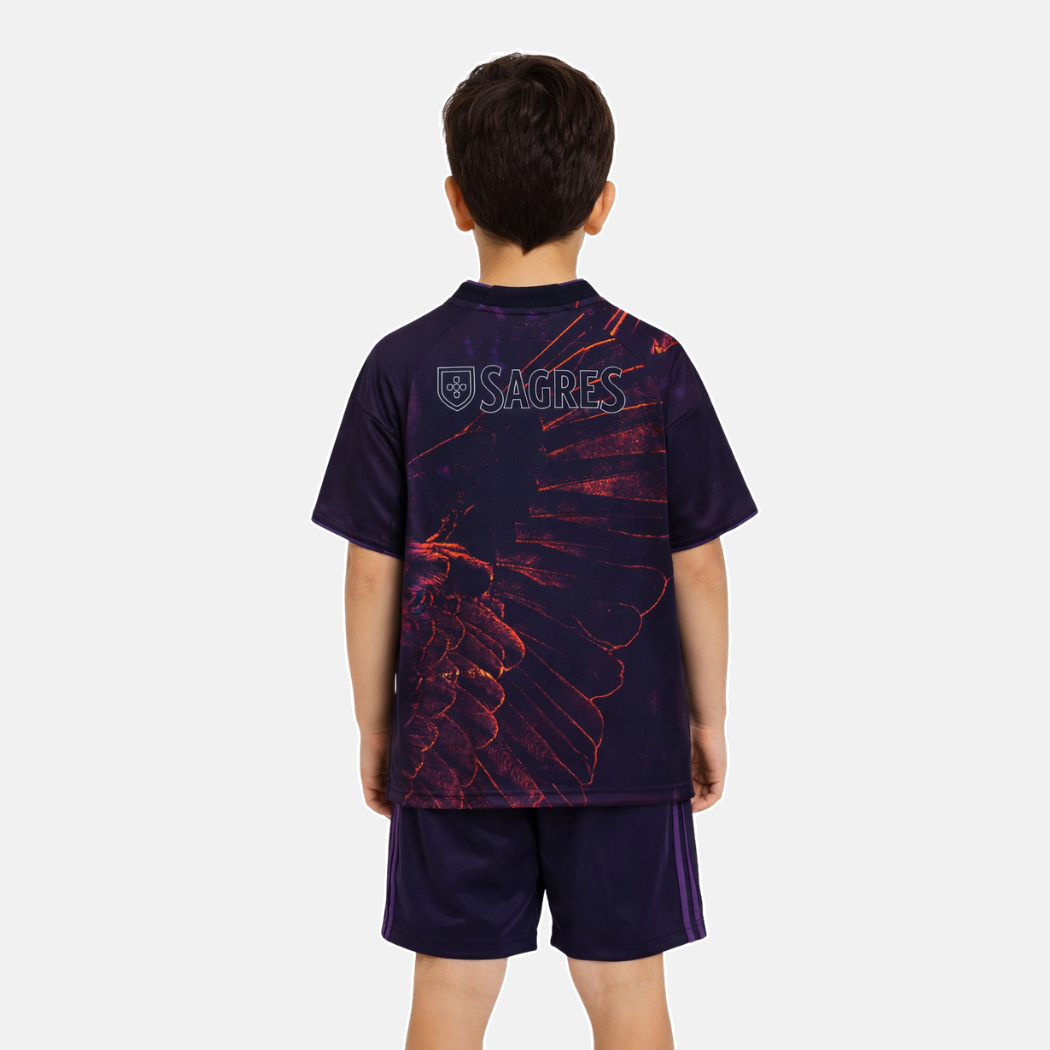 Conjunto Infantil 4º Equipamento Águia Vhils - 2026/27