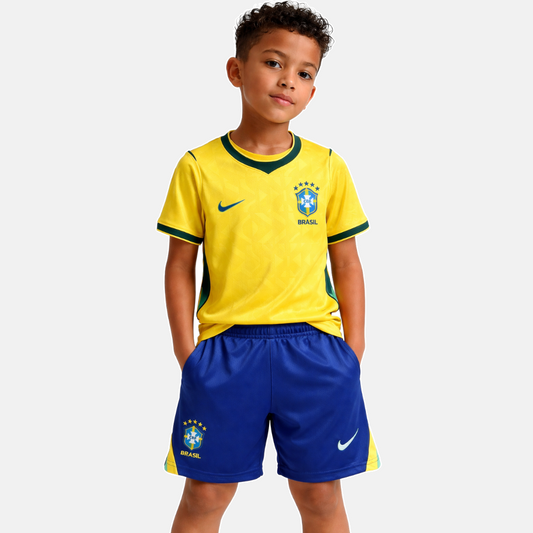 Conjunto Infantil Seleção Brasil 2026 - Mundial