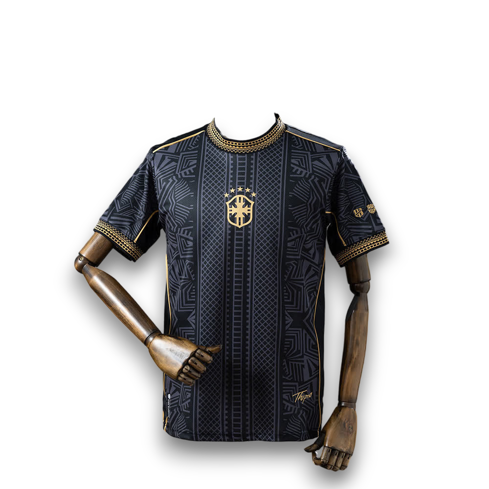 Camisola Brasil Edição Especial Preta 26/27