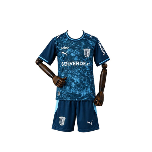 Conjunto Infantil SC Braga Alternativa 26/27 Azul