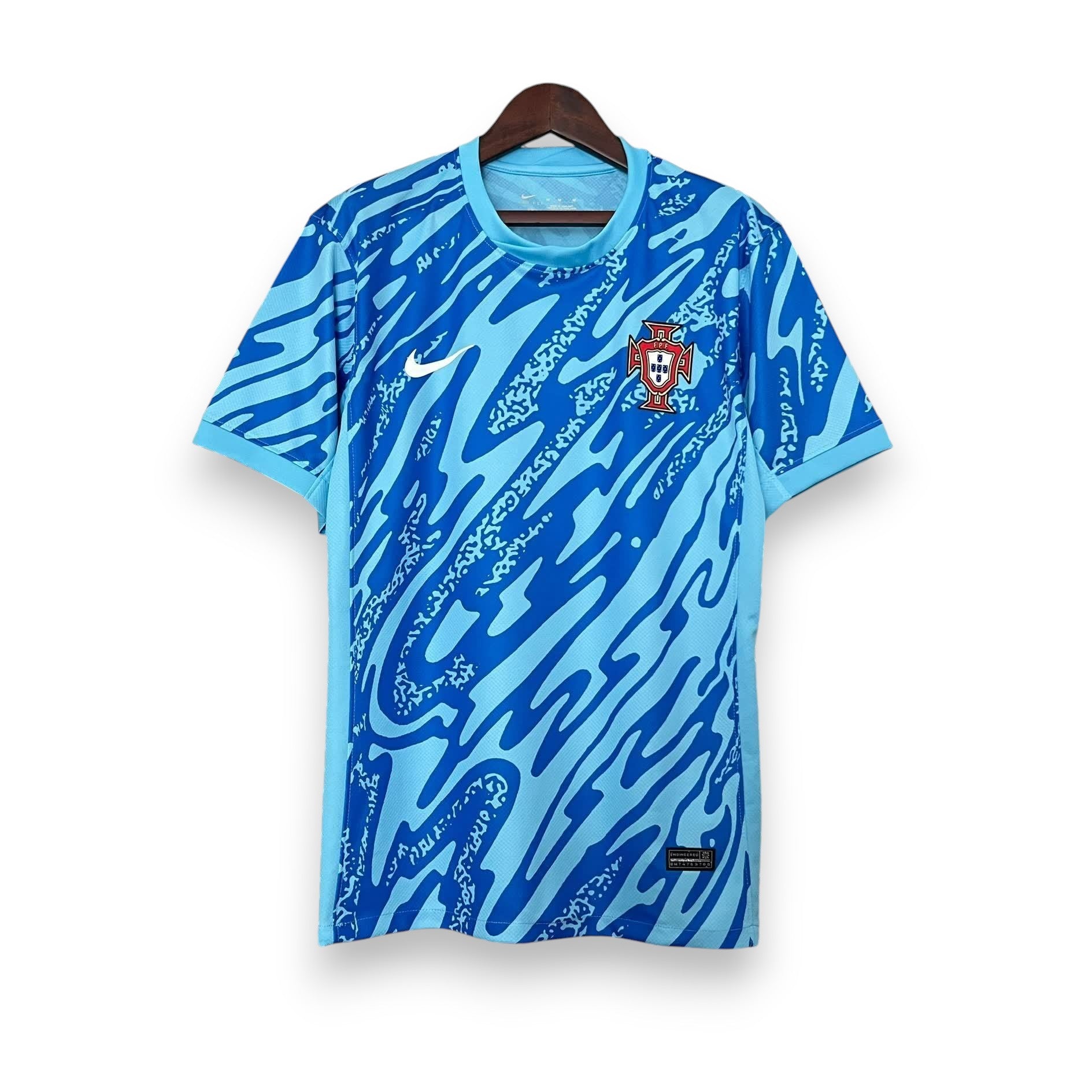 Camisola Portugal Azul Guarda Redes Euro 2024