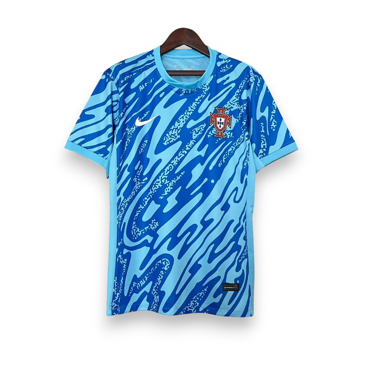 Camisola Portugal Azul Guarda Redes Euro 2024