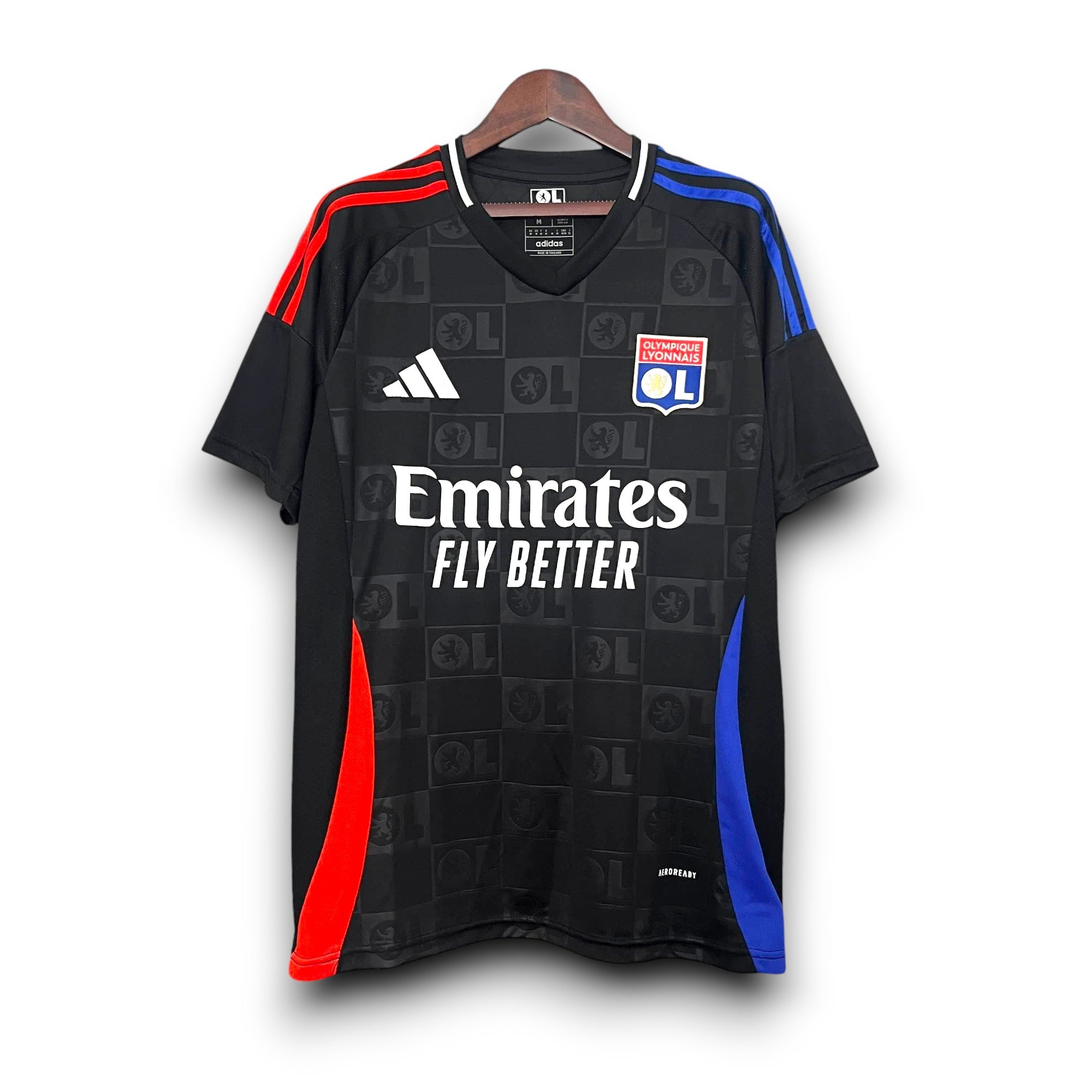 Camisola Lyon Preta Alternativa 24/25