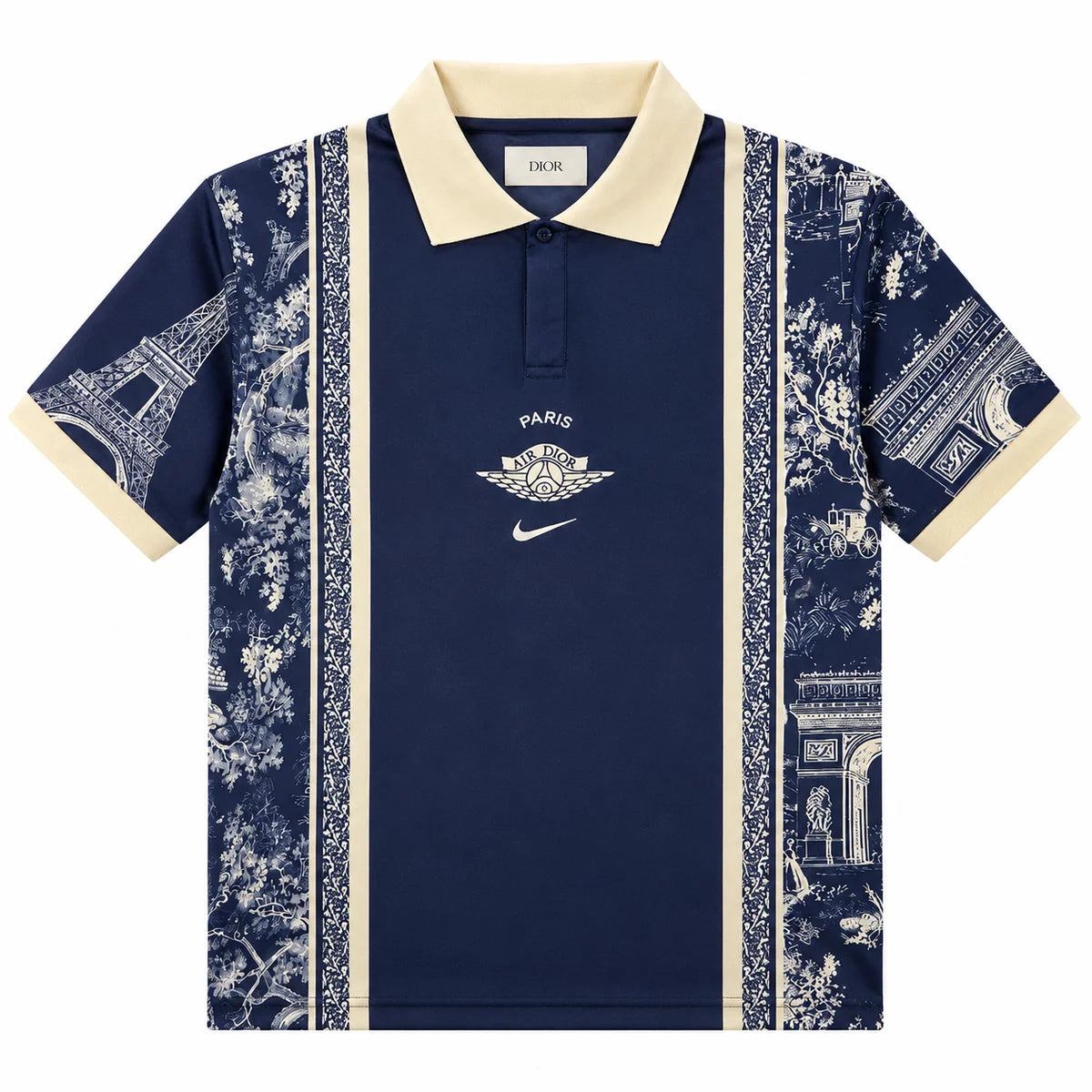 Camisola PSG Polo Dior x Bleu Marine 2026/27