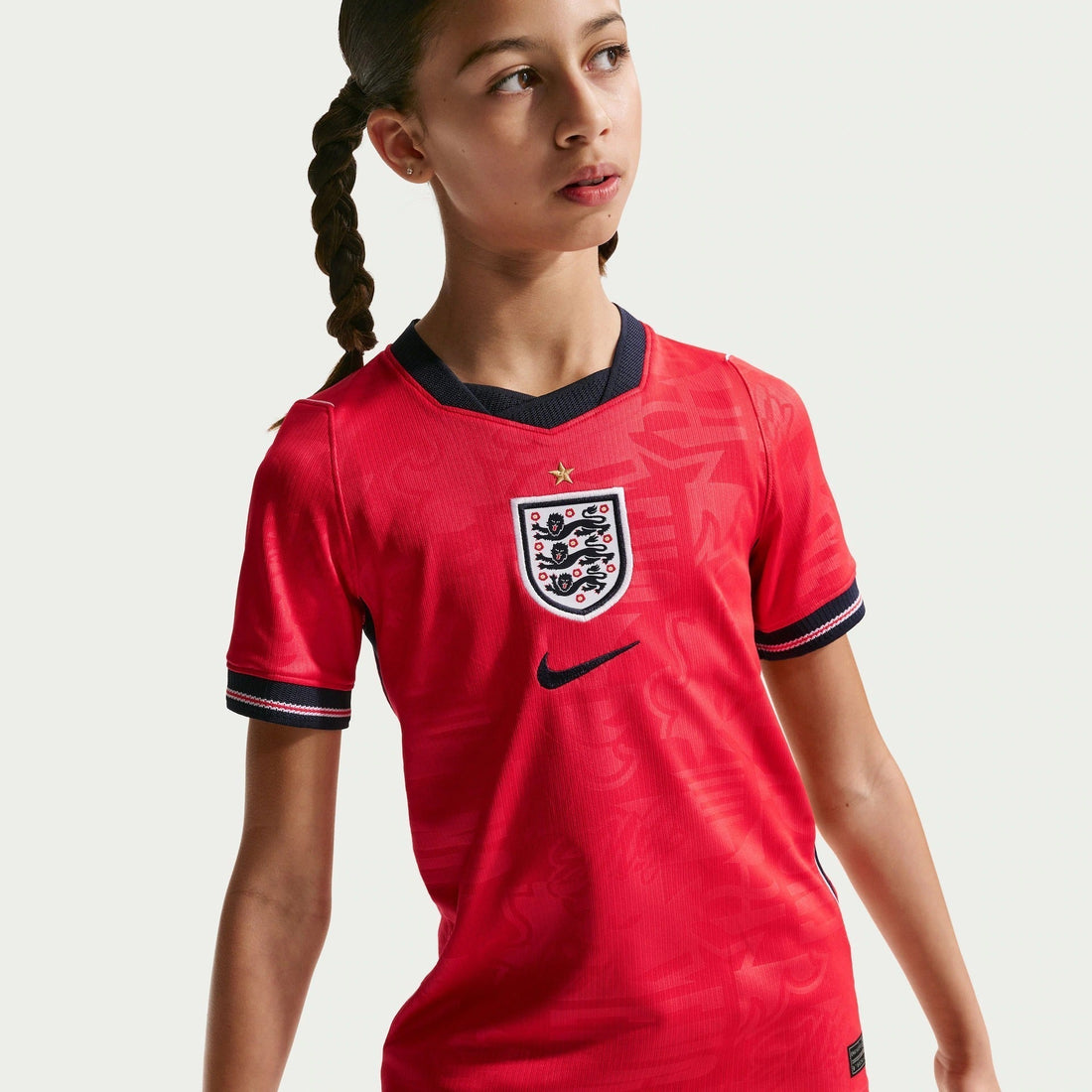 Conjunto Infantil Seleção Inglaterra I 2026 - Copa do Mundo