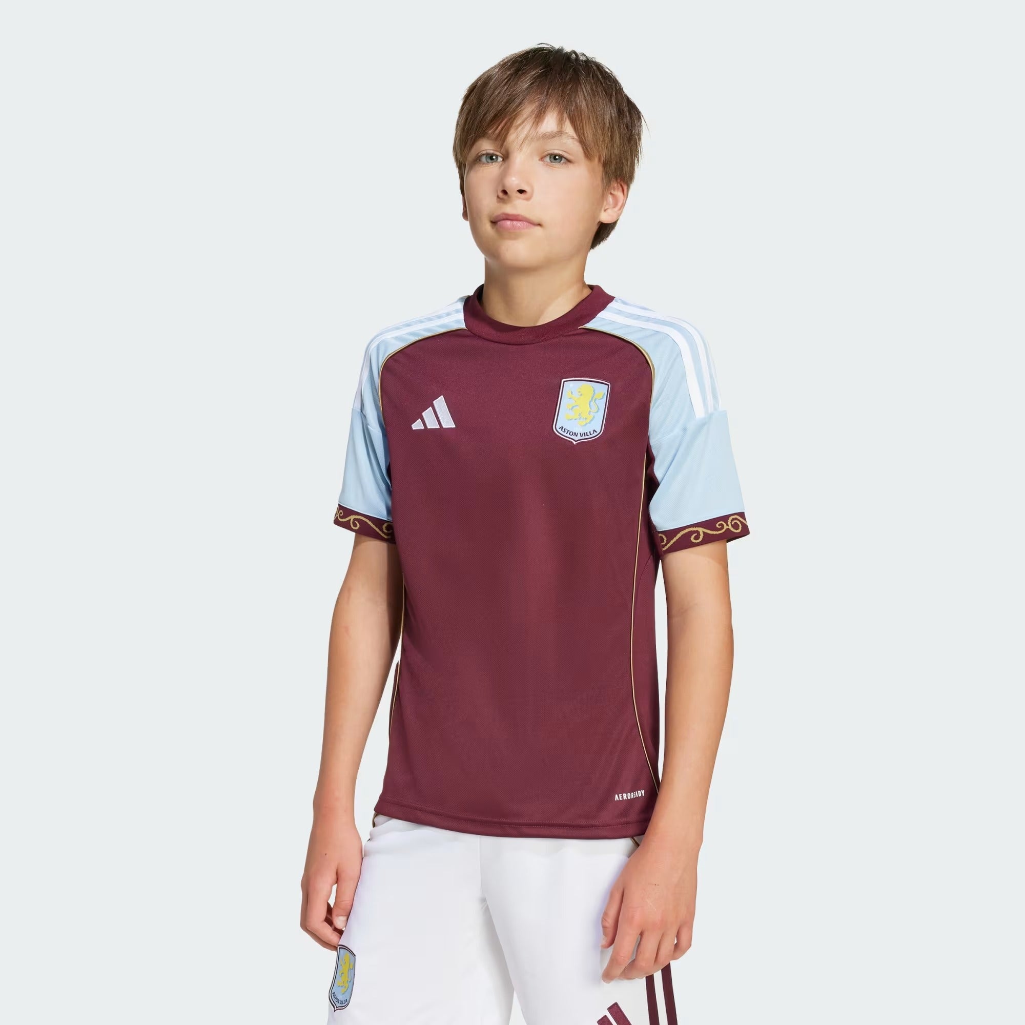 Conjunto Infantil Adidas Aston Villa 2025/26
